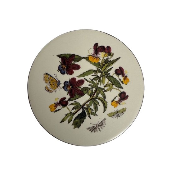 Portmeirion Botanical Garden Round Cork-Backed Coasters Set Of 6 - Picture 9 of 13